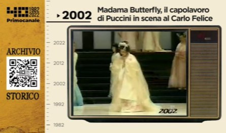 Dall'archivio storico di Primocanale, 2002: Madame Butterfly al Carlo Felice